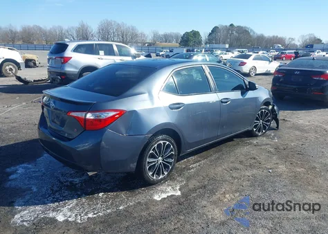 2016 Toyota Corolla S Plus z USA, uszkodzony, nr VIN 5YFBURHE9GP461389